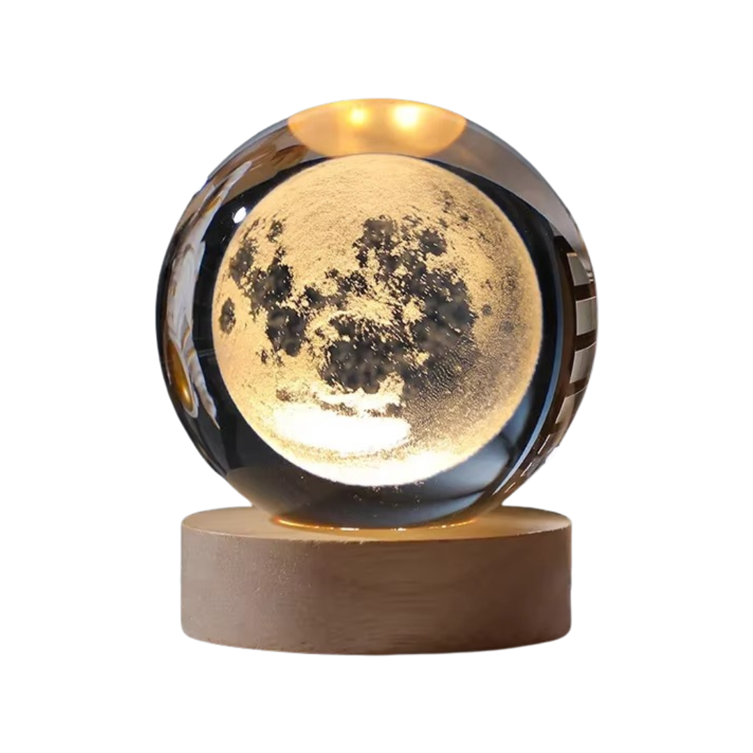 Crystal Heldere Zonnestelsel Globe